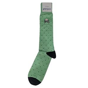 Soxfords Choco Chip Mints Mens Dress Socks Cotton Blend Mens 8-12